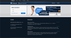 Desktop Screenshot of partner.wfirma.pl